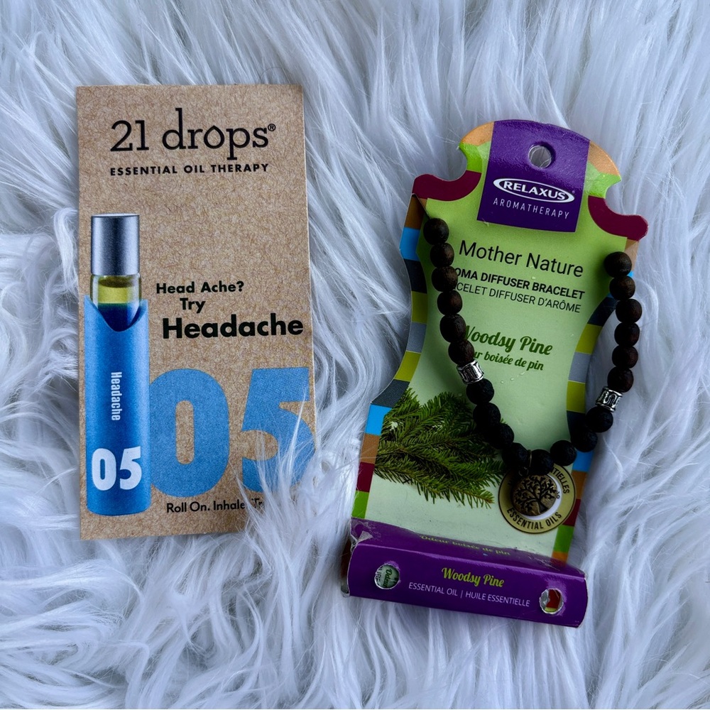 🔵 RELAXUS Aromatherapy AROMA DIFFUSER BRACELET | woodsy Pine scent